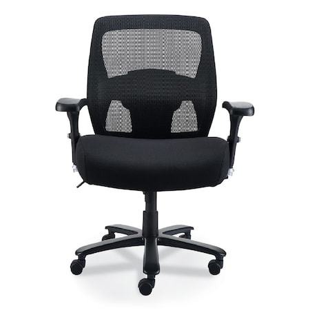 Alera Faseny Series Big and Tall Manager Chair, Up to 400 lbs, 17.48" to 21.73" Seat Height, Black ALEFN44B14